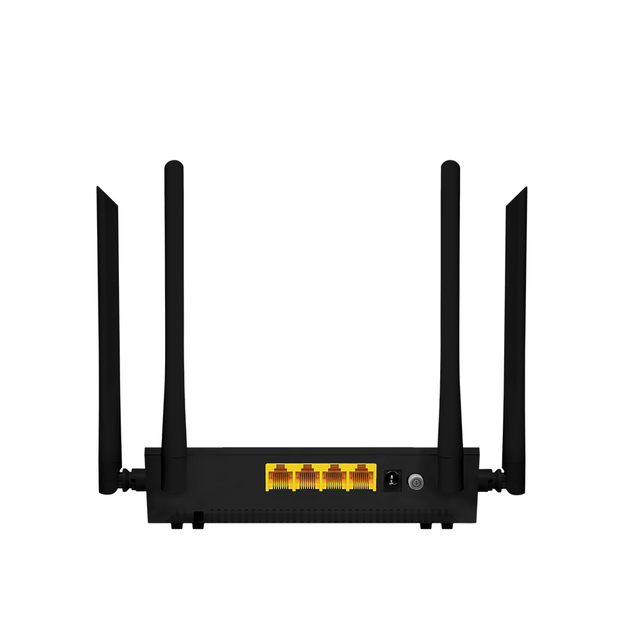  XPON ONU WIFI 6 AX1500 ZY-504GS-AX15-C24 BLACK 